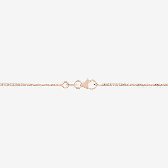 Womens 14K Gold 18 Inch Chain Necklace