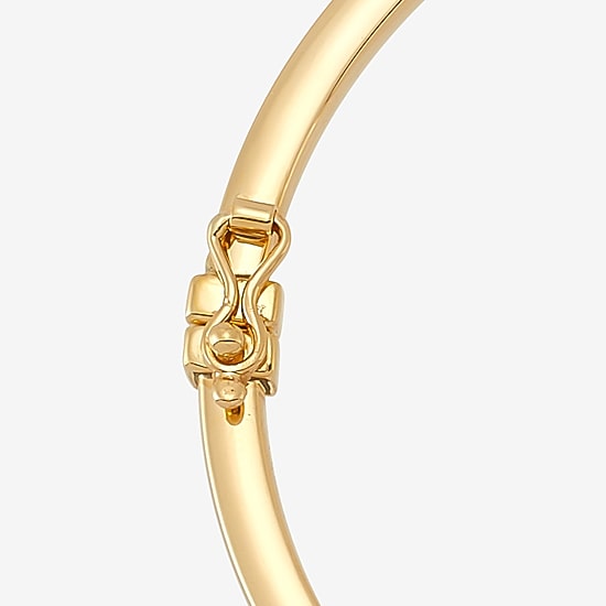 Womens 14K Gold Bangle Bracelet