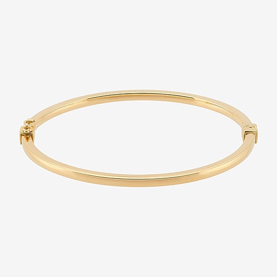 Womens 14K Gold Bangle Bracelet