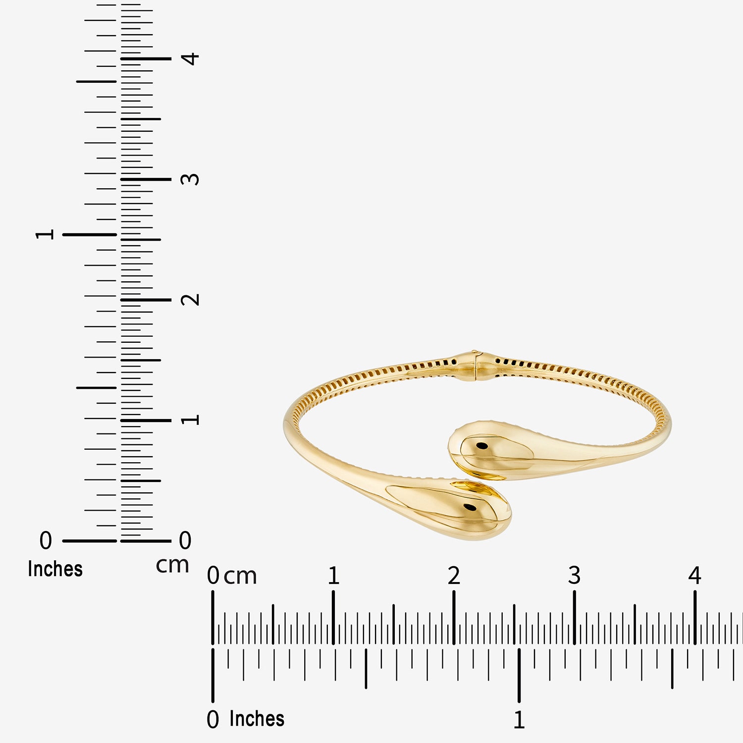Womens 14K Gold Cuff Bracelet