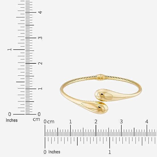 Womens 14K Gold Cuff Bracelet