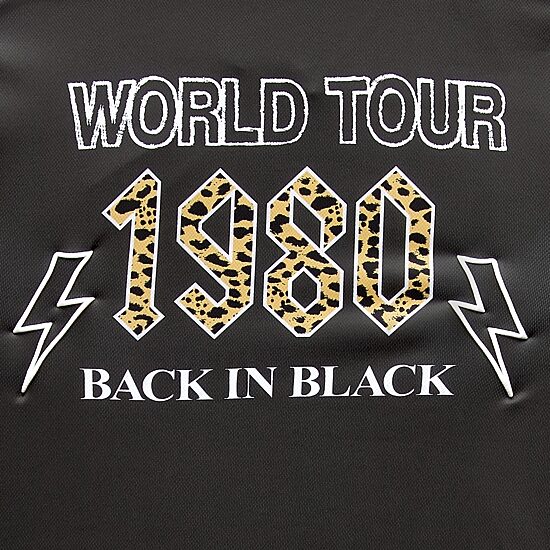 Womens Juniors V Neck Short Sleeve AC/DC Jersey