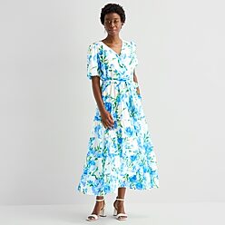 full sleeve dresses for women Off Shoulder Long A-Line Formal Dress by LaDivine CD243 Size:Long Black Glitter Royal Blue Halter Ruffled 5X Model Notes