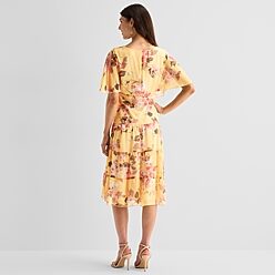 women's teal dresses Ladivine CD387CL Formal Evening & Wedding Guest Dress - do_not_sell_to_IT Color:Bubble Pink white long sleeve prom back cutout