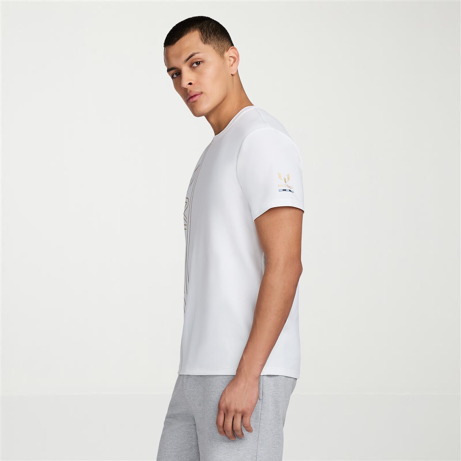 MESSI Collection Mens Round Neck Short Sleeve T-Shirt