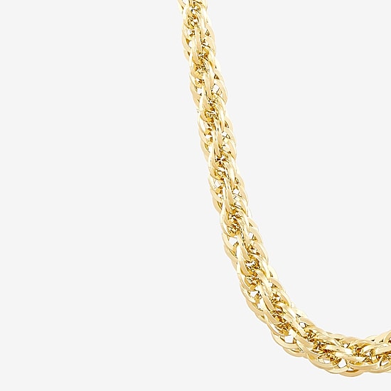 Womens 14K Gold 18 Inch Chain Necklace