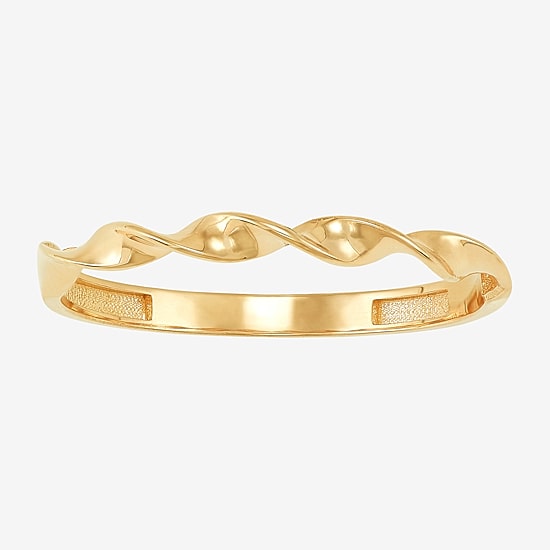 Womens 2MM 10K Gold Band