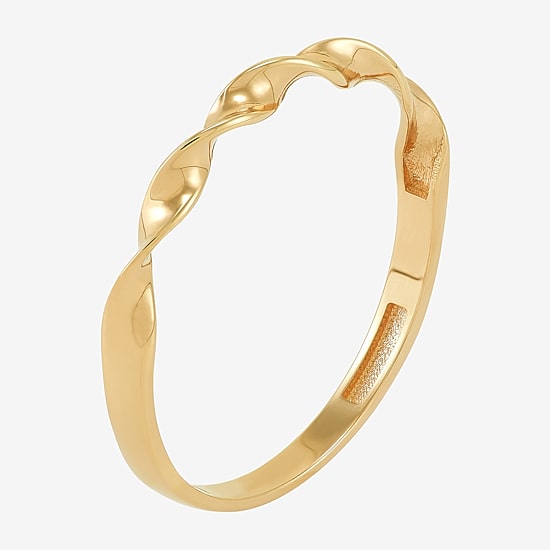 Womens 2MM 10K Gold Band