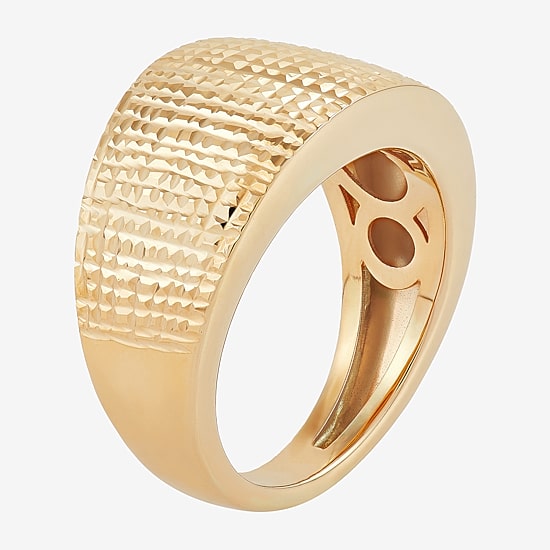 Womens 11.5MM 14K Gold Band