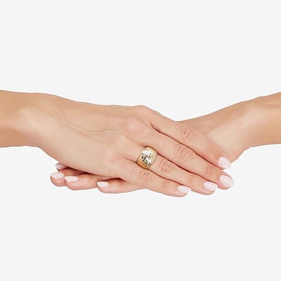 Womens 9M 14K Gold Band