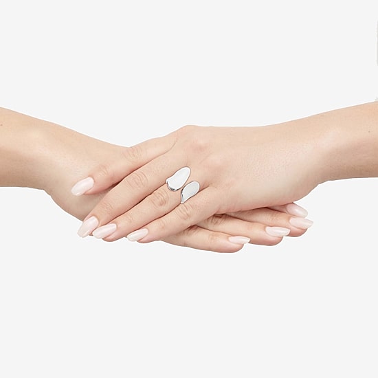 Womens 26MM Sterling Silver Band