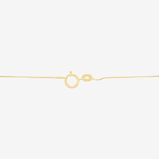 Limited Quantities! Womens 14K Gold Heart 18 Inch Pendant Necklace