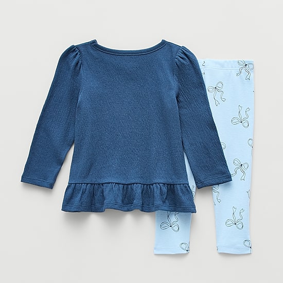 Okie Dokie Baby Girls 2-pc. Legging Set