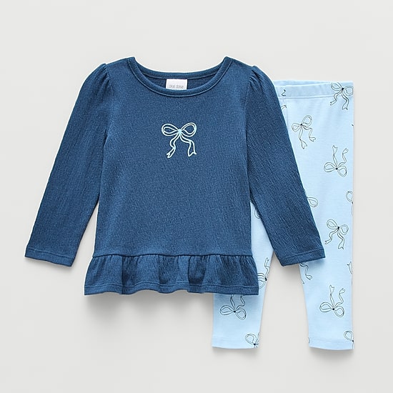 Okie Dokie Baby Girls 2-pc. Legging Set