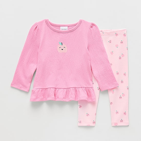 Okie Dokie Baby Girls 2-pc. Legging Set