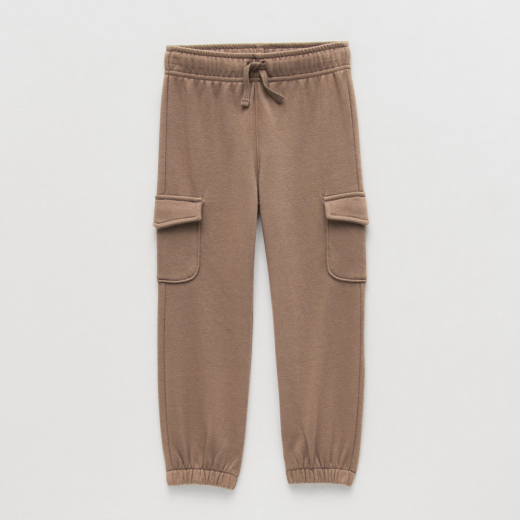 Okie Dokie Toddler & Little Boys Cinched Regular Fit French Terry Pull-On Pant