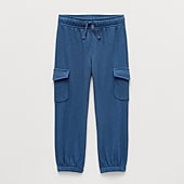 Okie Dokie Toddler & Little Boys Cinched Regular Fit French Terry Pull-On Pant
