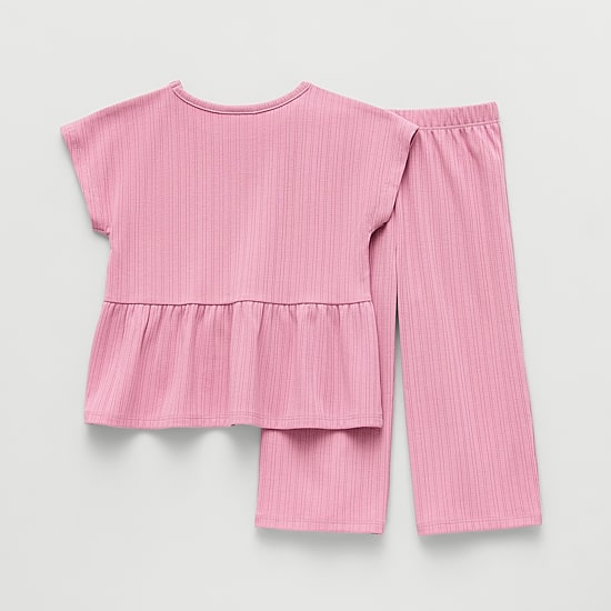 Okie Dokie Toddler & Little Girls 2-pc. Pant Set