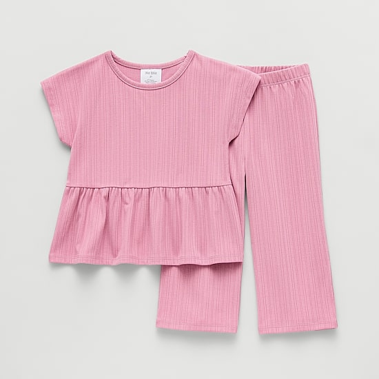 Okie Dokie Toddler & Little Girls 2-pc. Pant Set