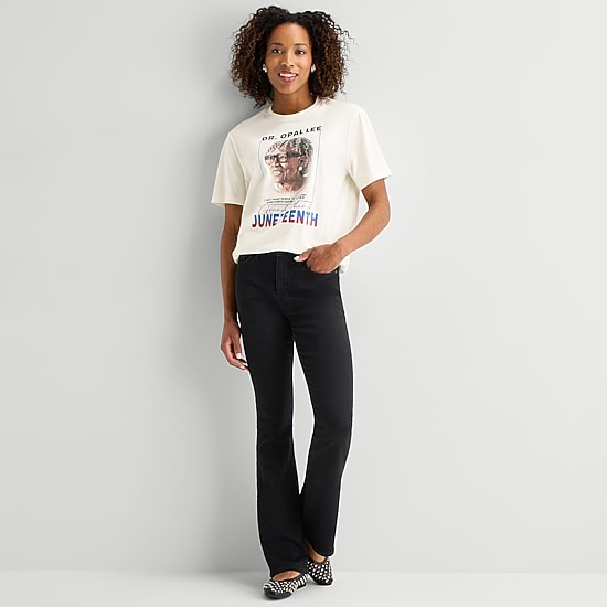 Hope & Wonder Juneteenth Unisex Adult Short Sleeve Regular Fit Graphic T-Shirt
