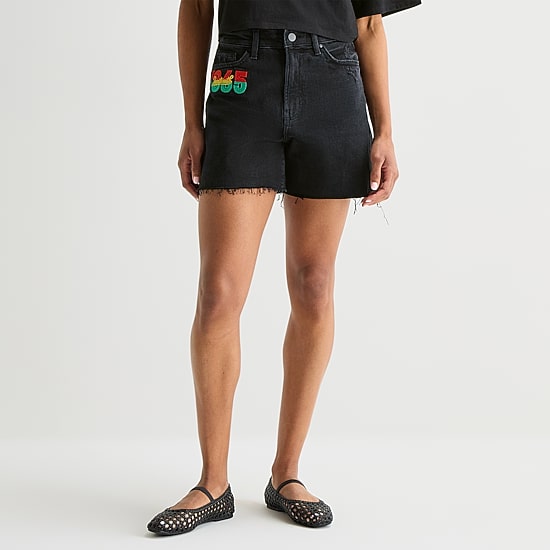 Hope & Wonder Juneteenth Womens Denim Short