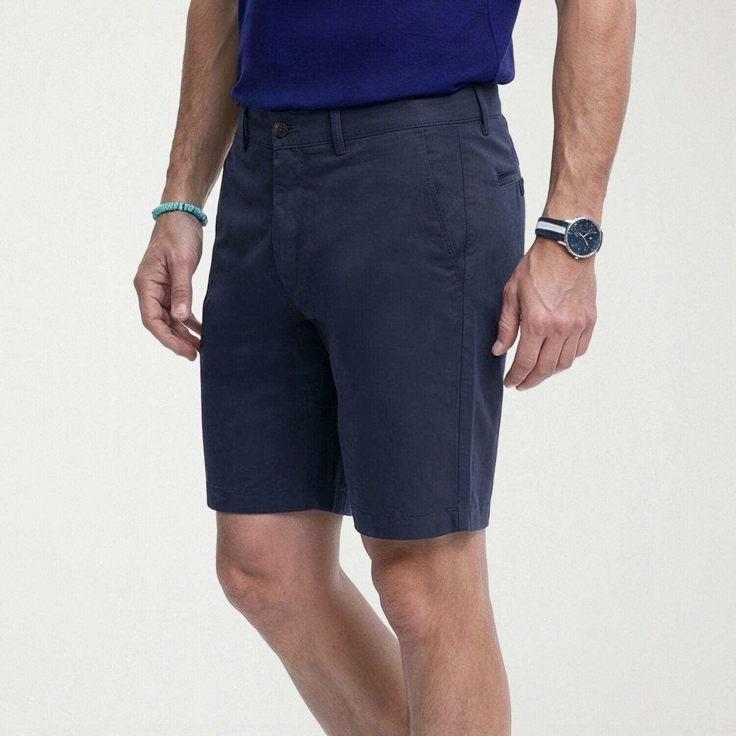 IZOD Saltwater Mens 7" Stretch Fabric Chino Short