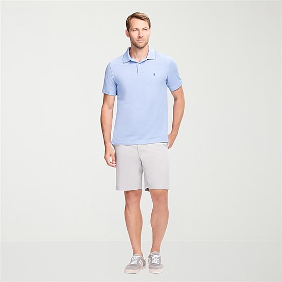 IZOD Saltwater Mens 9 1/2" Stretch Fabric Chino Short