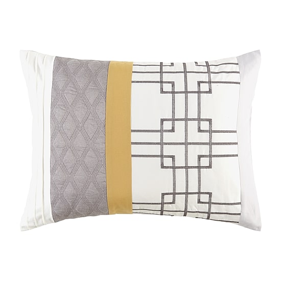 Eden & Oak Tyler 10-pc. Geometric Embroidered Comforter Set