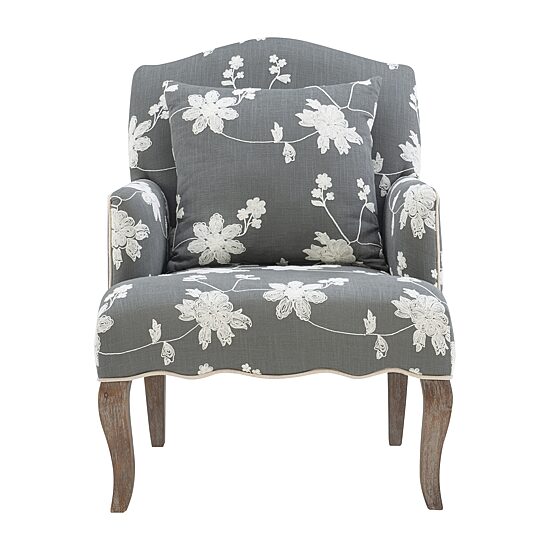 Linon Carico Living Room Collection Upholstered Armchair