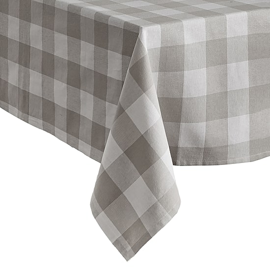 Threadmade Farmhouse Living Buffalo Check Tablecloth