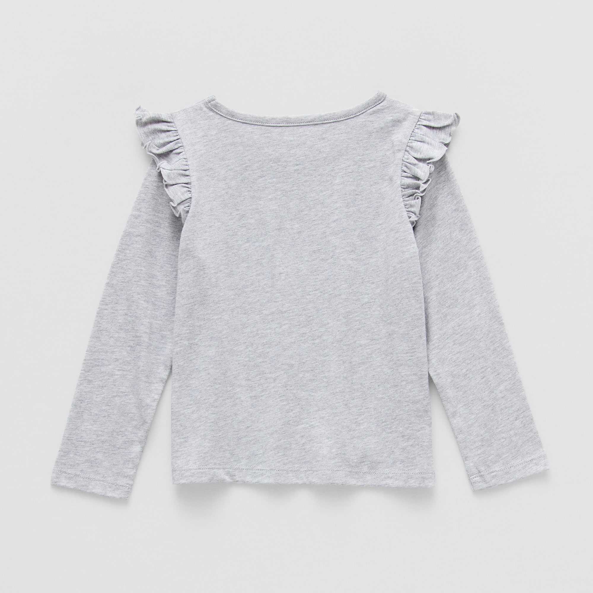 Okie Dokie Toddler & Little Girls Round Neck Long Sleeve T-Shirt