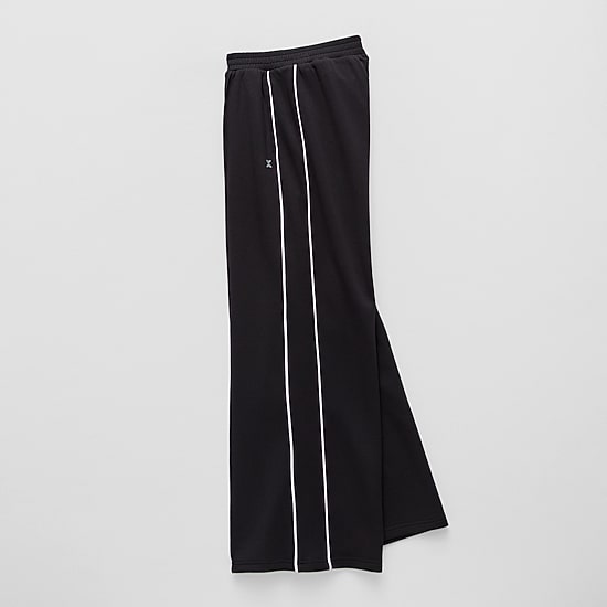 Xersion Little & Big Kid Girls High Rise Regular Fit Wide Leg Track Pant