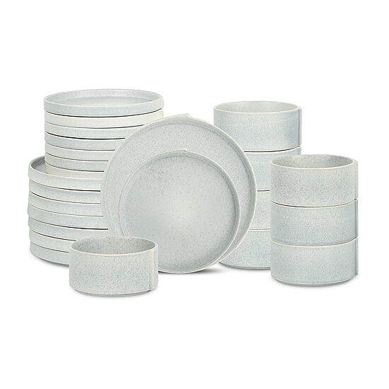 Stone + Lain Bao 24-pc. Stoneware Dinnerware Set