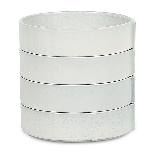 Stone Lain Bao 4-pc. Stoneware Pasta Bowl In Gray