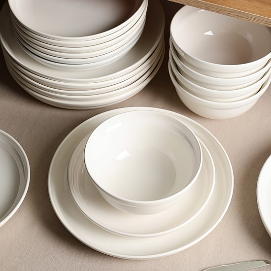 Stone + Lain Virtuo 4-pc. Porcelain Salad Plate