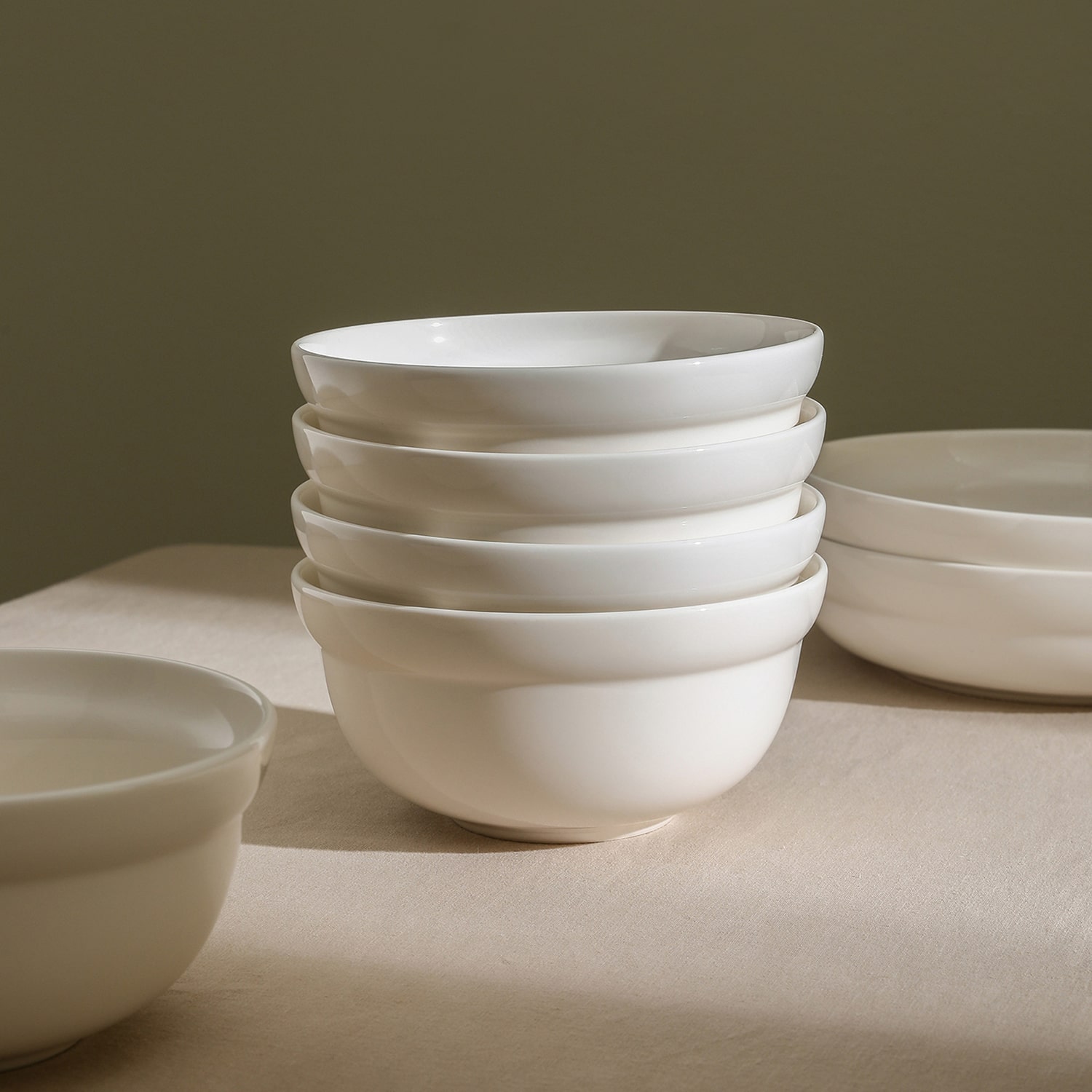 Stone + Lain Virtuo 12-pc. Porcelain Dinnerware Set