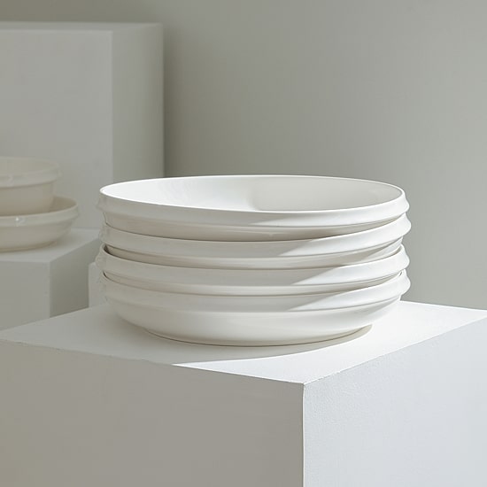Stone + Lain Verso 4-pc. Porcelain Dinner Plate
