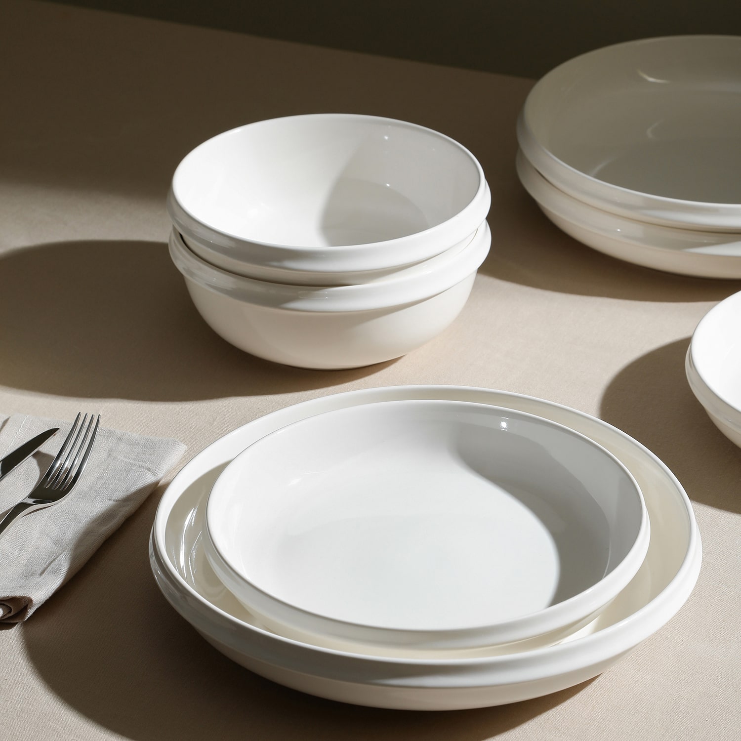 Stone + Lain Verso 4-pc. Porcelain Dinnerware Set