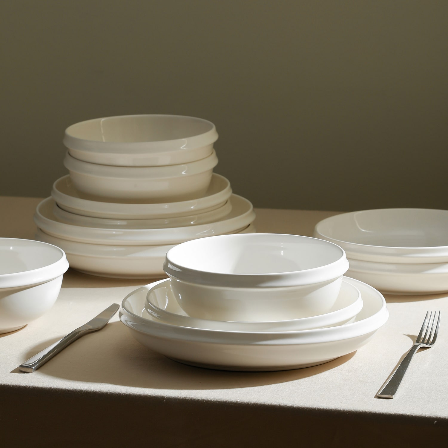 Stone + Lain Verso 4-pc. Porcelain Dinnerware Set