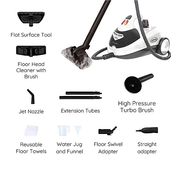 Ewbank Steam Chief With Cleaning Tools