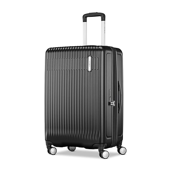 Samsonite Opto 4 25 Inch Hardside Checked Spinner Luggage