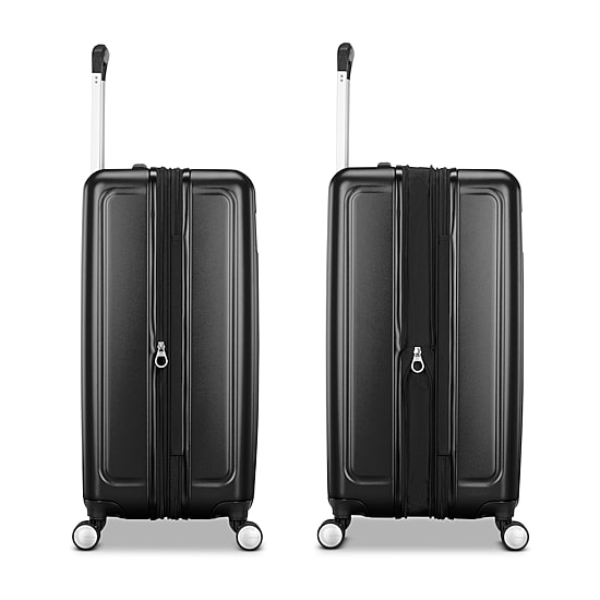 Samsonite Opto 4 25 Inch Hardside Checked Spinner Luggage