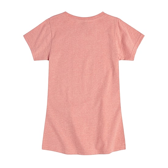 Disney Collection Big Kid Girls Crew Neck Short Sleeve Regular Fit Minnie Mouse Graphic T-Shirt