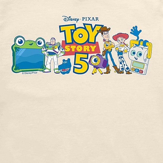 Disney Collection Big Kid Boys Crew Neck Short Sleeve Regular Fit Toy Story Graphic T-Shirt