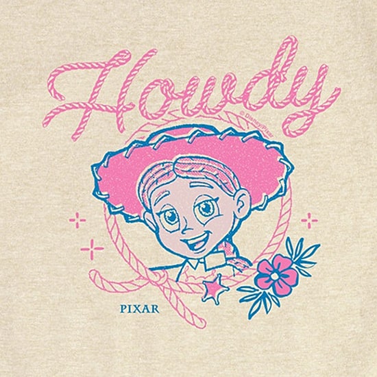 Disney Collection Toddler Girls Crew Neck Short Sleeve Regular Fit Toy Story Graphic T-Shirt