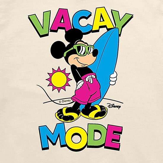Disney Collection Toddler Boys Crew Neck Short Sleeve Regular Fit Mickey Mouse Graphic T-Shirt