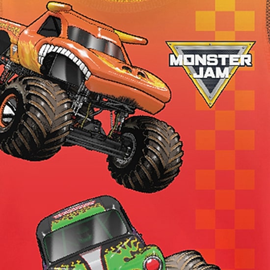 Toddler Boys UV Protection Monster Jam 2-pc. Rash Guard Set