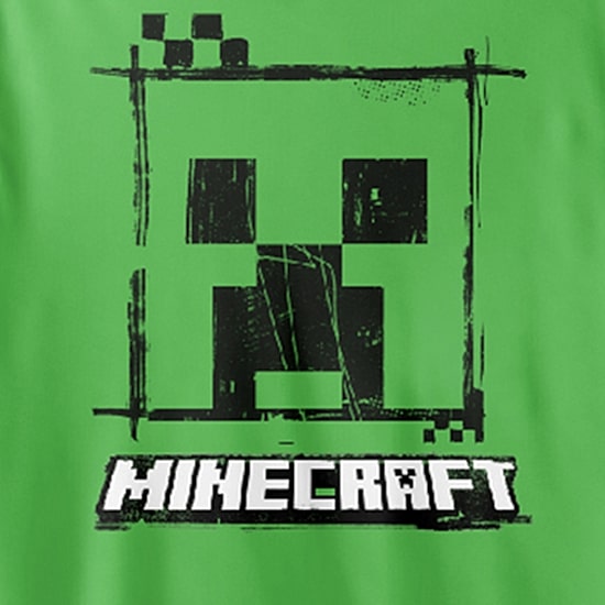 Little Boys UV Protection Minecraft 2-pc. Rash Guard Set