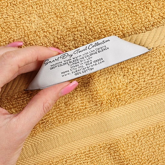 SUPERIOR® Smart Dry Cotton 2-pc. Bath Sheet