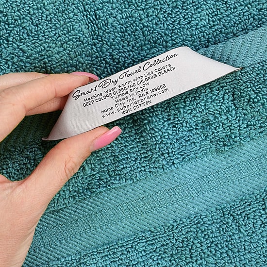 SUPERIOR® Smart Dry Cotton 2-pc. Bath Sheet